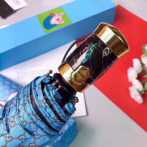 Luxury Womens Umbrella Gucci Luxury GG Umbrella Blue A144PP100 AA147363