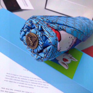 Luxury Womens Umbrella Gucci Luxury GG Umbrella Blue A144PP100 AA147363