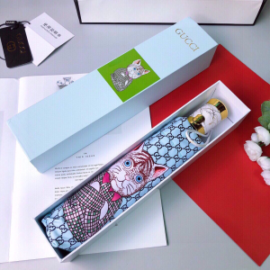 Luxury Womens Umbrella Gucci Luxury GG Umbrella Blue A144PP100 AA147367