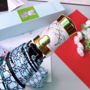 Luxury Womens Umbrella Gucci Luxury GG Umbrella Blue A144PP100 AA147367