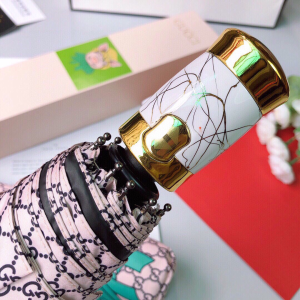 Luxury Womens Umbrella Gucci Luxury GG Umbrella Pink A144PP100 AA147356