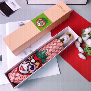 Luxury Womens Umbrella Gucci Luxury GG Umbrella Pink A144PP100 AA147359