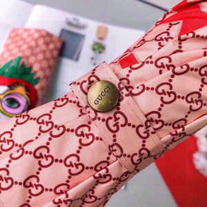 Luxury Womens Umbrella Gucci Luxury GG Umbrella Pink A144PP100 AA147359