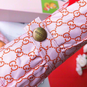 Luxury Womens Umbrella Gucci Luxury GG Umbrella Pink A144PP100 AA147362