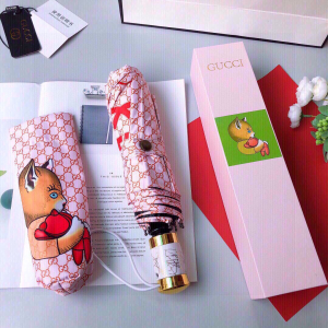 Luxury Womens Umbrella Gucci Luxury GG Umbrella Pink A144PP100 AA147362