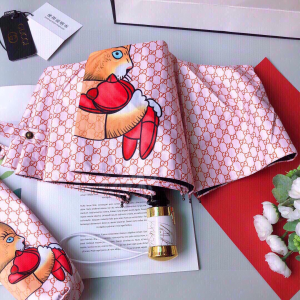 Luxury Womens Umbrella Gucci Luxury GG Umbrella Pink A144PP100 AA147362