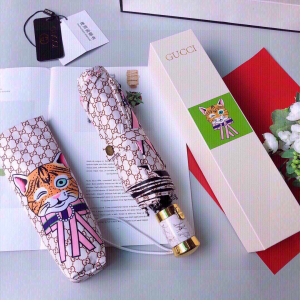 Luxury Womens Umbrella Gucci Luxury GG Umbrella Pink A144PP100 AA147365