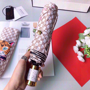 Luxury Womens Umbrella Gucci Luxury GG Umbrella Pink A144PP100 AA147365
