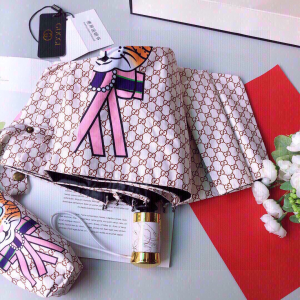 Luxury Womens Umbrella Gucci Luxury GG Umbrella Pink A144PP100 AA147365
