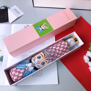 Luxury Womens Umbrella Gucci Luxury GG Umbrella Pink A144PP100 AA147366