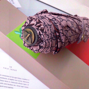 Luxury Womens Umbrella Gucci Luxury GG Umbrella Purple A144PP100 AA147357