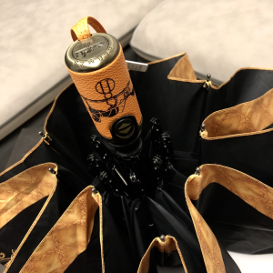 Luxury Womens Umbrella Hermes Luxury Umbrella Black A144PP100 AA147351