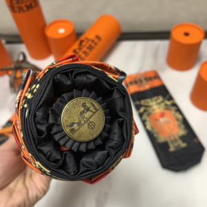 Luxury Womens Umbrella Hermes Luxury Umbrella Black A144PP100 AA147355