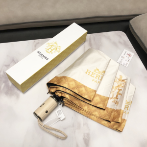 Luxury Womens Umbrella Hermes Luxury Umbrella White A144PP100 AA147350