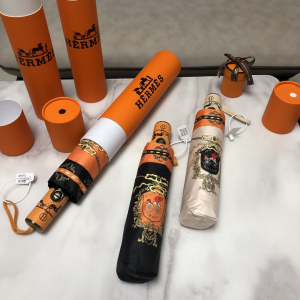 Luxury Womens Umbrella Hermes Luxury Umbrella White A144PP100 AA147353