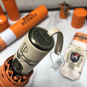 Luxury Womens Umbrella Hermes Luxury Umbrella White A144PP100 AA147353