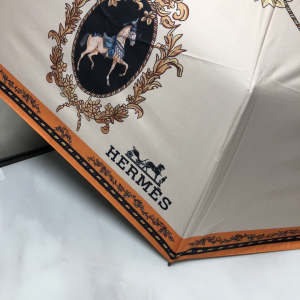 Luxury Womens Umbrella Hermes Luxury Umbrella White A144PP100 AA147353