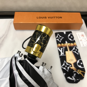 Luxury Womens Umbrella Louis Vuitton Monogram Luxury Umbrella Black A144PP100 AA147352