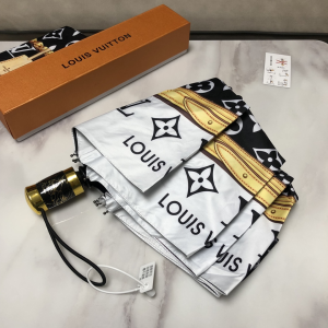 Luxury Womens Umbrella Louis Vuitton Monogram Luxury Umbrella Black A144PP100 AA147352