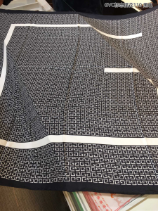 Givenchy 4G Cashmere Silk Scarf Black 