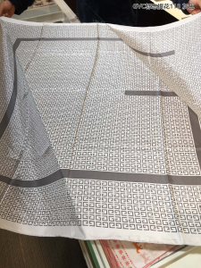 Givenchy 4G Cashmere Silk Scarf Grey 