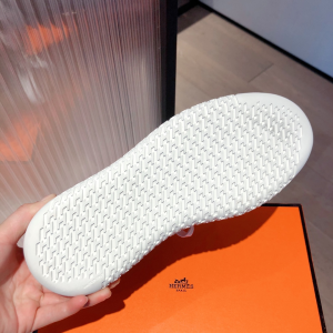 Luxury Womens Shoes Hermes 2020 21FW Crew High Top Sneaker 35 To 41 A151PP430 AA147497