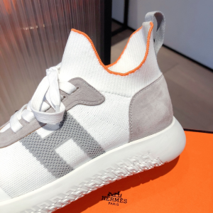 Luxury Womens Shoes Hermes 2020 21FW Crew High Top Sneaker 35 To 41 A151PP430 AA147498