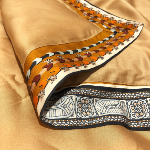 Luxury Home Throw Blanket Hermes Couvertures Nouvelles Silk Blanket A201PP480 AA147721