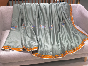Hermes Couvertures Nouvelles Silk Blanket 