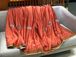 Hermes Couvertures Nouvelles Silk Blanket 
