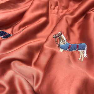 Luxury Home Throw Blanket Hermes Couvertures Nouvelles Silk Blanket A201PP480 AA147724