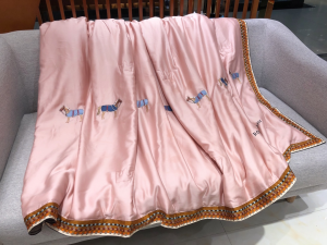 Hermes Couvertures Nouvelles Silk Blanket 