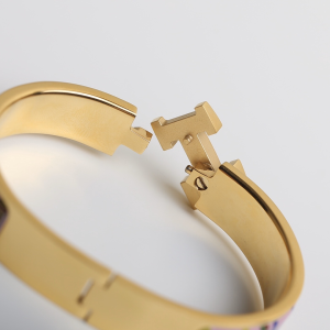 Luxury Womens Jewelry Hermes Clic H Tartan Bracelet A205PP260 AA147736