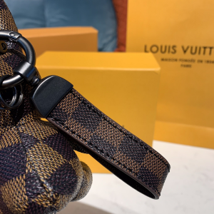 Luxury Womens Bag Charms Louis Vuitton Damier Rabbit Bag Charm A62PP130 AA147834