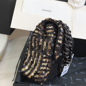 Luxury Womens Handbags Chanel Sequins Mini Flap Bag AS0855 20x16x6CM A53PP880 AA147822