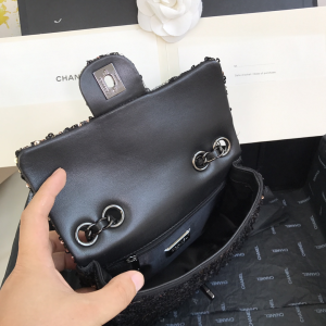 Luxury Womens Handbags Chanel Sequins Mini Flap Bag AS0855 20x16x6CM A53PP880 AA147822