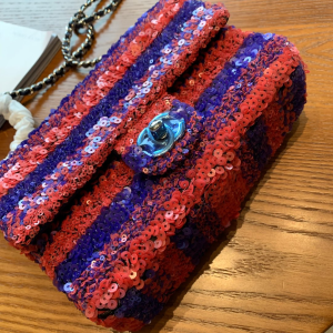 Luxury Womens Handbags Chanel Sequins Mini Flap Bag AS0855 20x16x6CM A53PP880 AA147823