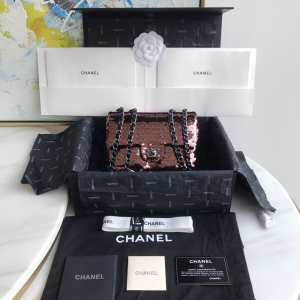 Luxury Womens Handbags Chanel Sequins Mini Flap Bag AS1448 14x20x7CM A53PP880 AA147824