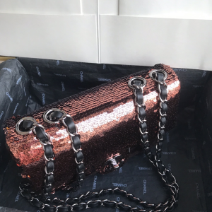 Luxury Womens Handbags Chanel Sequins Mini Flap Bag AS1448 14x20x7CM A53PP880 AA147824
