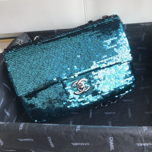 Luxury Womens Handbags Chanel Sequins Mini Flap Bag AS1448 14x20x7CM A53PP880 AA147825
