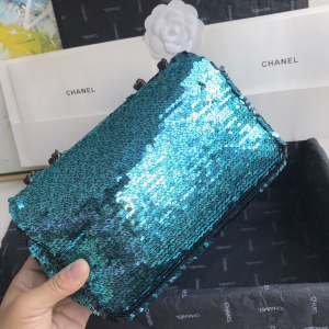 Luxury Womens Handbags Chanel Sequins Mini Flap Bag AS1448 14x20x7CM A53PP880 AA147825