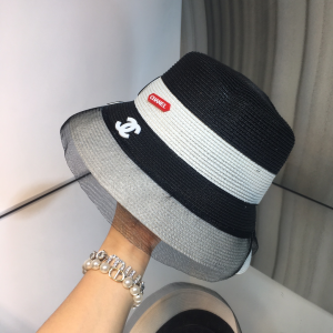 Luxury Womens Hats Chanel Charms Fedora Hat Black A144PP100 AA147985