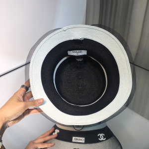 Luxury Womens Hats Chanel Charms Fedora Hat Black A144PP100 AA147985