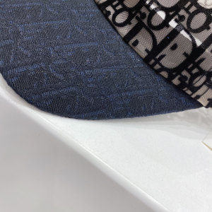 Luxury Womens Hats Dior Oblique Black Velvet Baseketball Hat A144PP60 AA147983