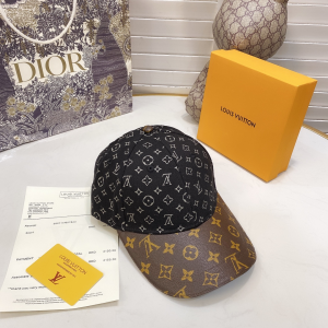 Luxury Womens Hats Louis Vuitton Monogram Baseketball Hat A144PP60 AA147979