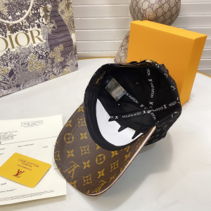 Luxury Womens Hats Louis Vuitton Monogram Baseketball Hat A144PP60 AA147979