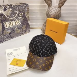 Luxury Womens Hats Louis Vuitton Monogram Baseketball Hat A144PP60 AA147979