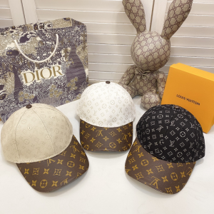 Luxury Womens Hats Louis Vuitton Monogram Baseketball Hat A144PP60 AA147979