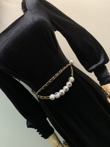 Chanel Chain Pearls Belt 