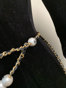 Luxury Womens Belts Chanel Chain Pearls Belt A175PP240 AA148176